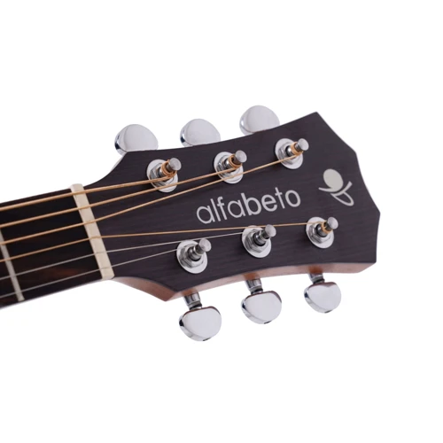 Електроакустична гітара Alfabeto SOLID WMS41EQ (Natural) + чохол: Тип кріплення грифа Вклеенный