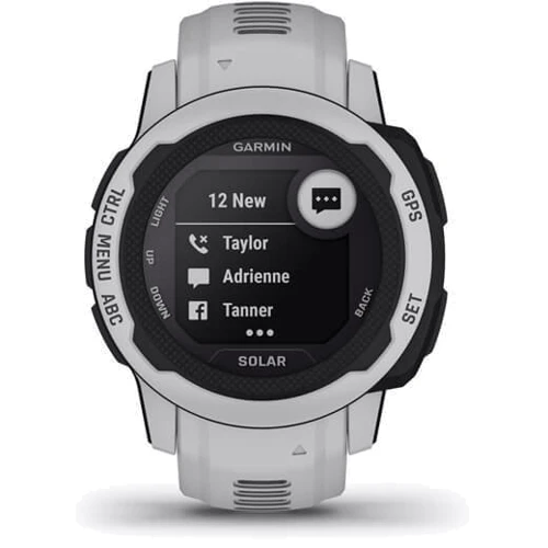 Смарт-годинник Garmin Instinct 2S Solar Mist Grey (010-02564-01): Сенсорний екран немає