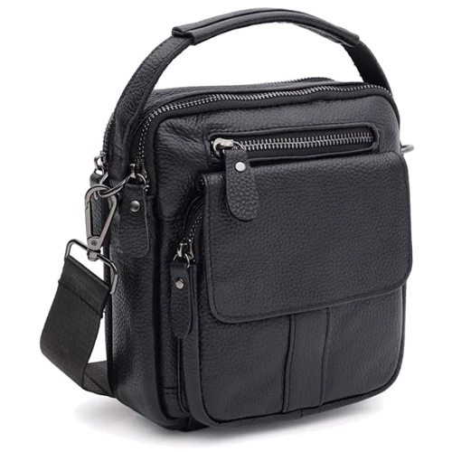 Мужская сумка через плечо Keizer черный (K1035bl-black)