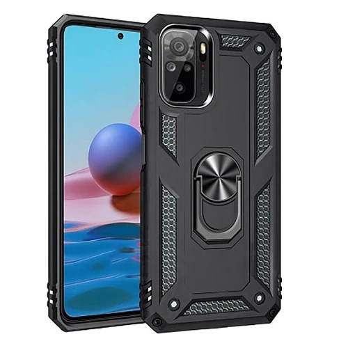 Чехол для телефонов BeCover Military Black for Xiaomi Redmi Note 10 / Note 10s (706062)
