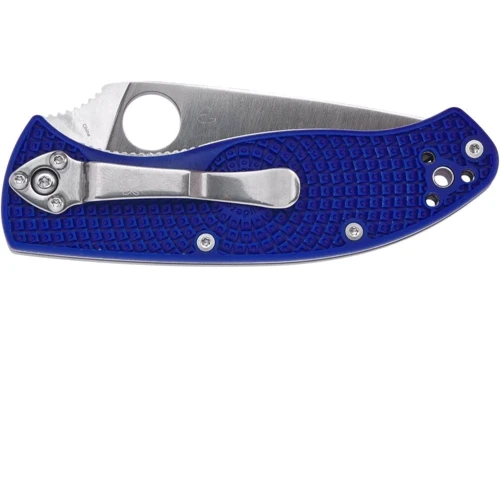Ніж Spyderco Tenacious, S35VN, напівсерейтор blue (87.14.81): Кількість інструментів 1