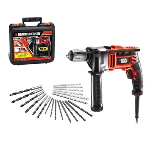 Дрель ударная Black&Decker KR705KA: Тип патрона быстрозажимной