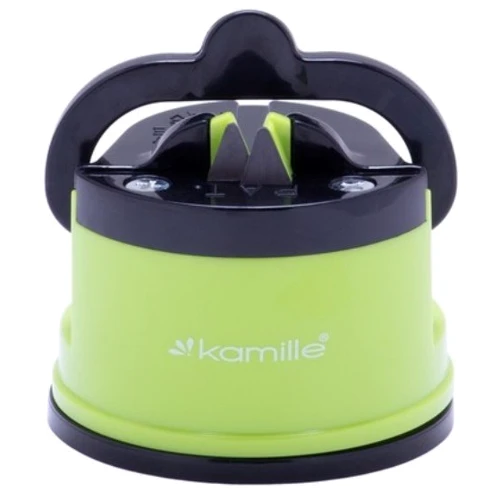 Точилка для ножей Kamille зеленая (KM-5701-LG): undefined undefined