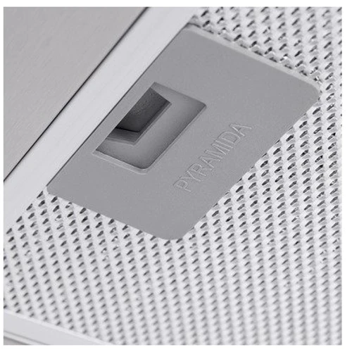 Витяжка Pyramida TL full glass 60 INOX WHITE: Управління механічне
