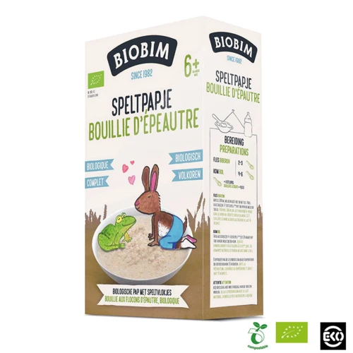 Каша безмолочная органическая Biobim Спельта 250 г