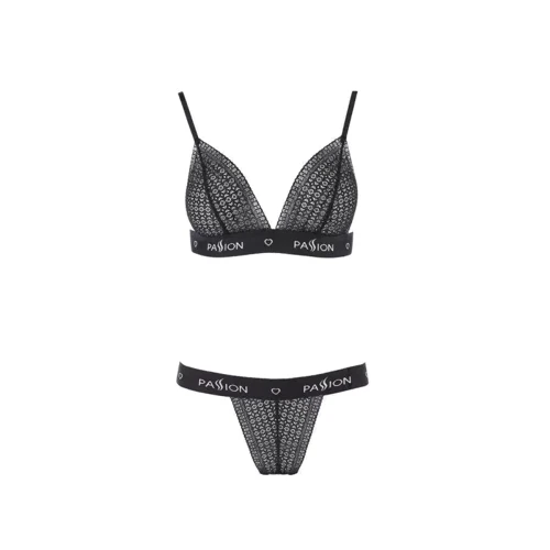Комплект белья GLAMISS SET black XXL/XXXL - Passion Exclusive