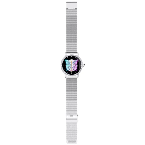 Смарт-часы Linwear LW20 Metal Silver: Материал корпуса нержавеющая сталь