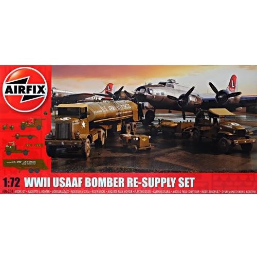 Набор Airfix Аэродромная техника 2 Мировой Войны, 5 шт. (AIR06304)