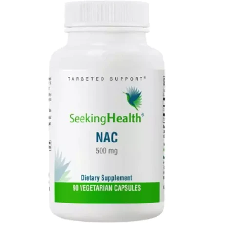 Seeking Health N-Acetyl-L-Cysteine NAC N-Ацетил-L-Цистеїн 500 мг 90 вегетаріанських капсул