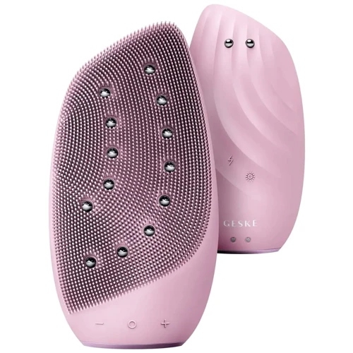 Очисна щітка для обличчя GESKE Sonic Thermo Facial Brush&Face-Lifter 8в1 pink: Виробник GESKE