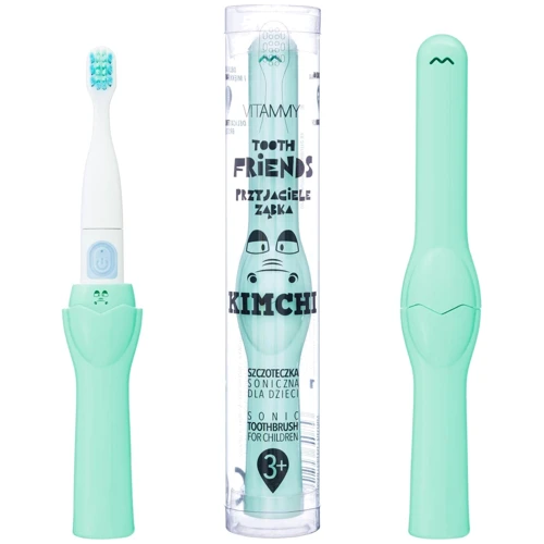 Зубная щетка VITAMMY Tooth Friends Green Kimchi (TOW013599): Назначение детская