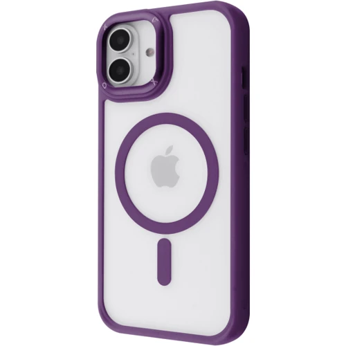 Чехол для iPhone Proove Clear Essence Case with Magnetic Ring Deep Purple for iPhone 16