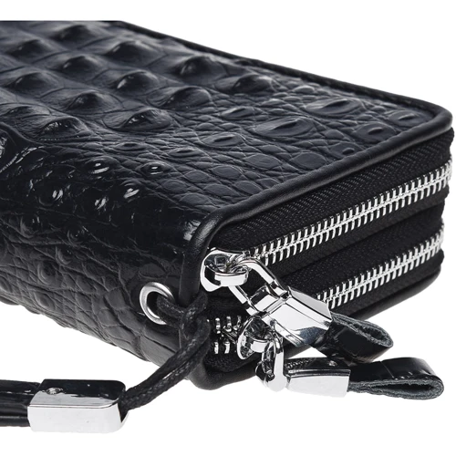 Мужской кошелек Borsa Leather черный (K11732-black): Страна производитель Тайвань