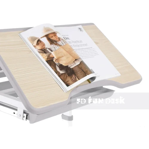 Комплект FunDesk Парта і стілець-трансформери Sorriso Grey