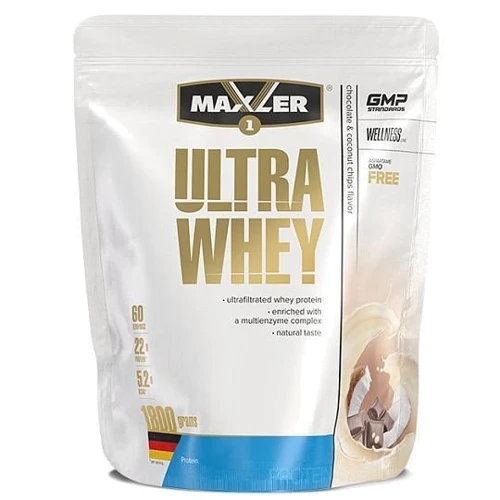 Протеин Maxler Ultra Whey 1800 g /60 servings/ Chocolate & coconut chips