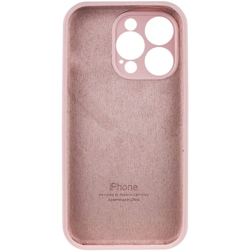 Чехол для iPhone Mobile Case Silicone Case Full Camera Protective Chalk Pink for iPhone 15 Pro Max: Тип чехла накладка на заднюю часть