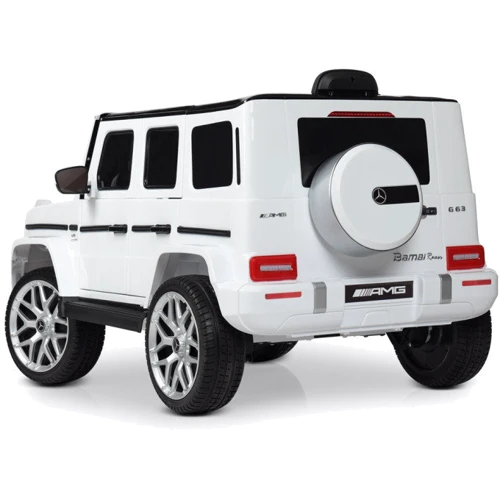 Детский электромобиль Bambi Racer Джип Mercedes M белый (M 4214EBLR-1): Время работы, мин 60