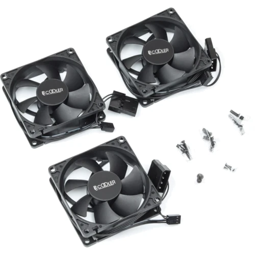 Кулер PcСooler DN 80 BK 3in1: Уровень шума, dB 18