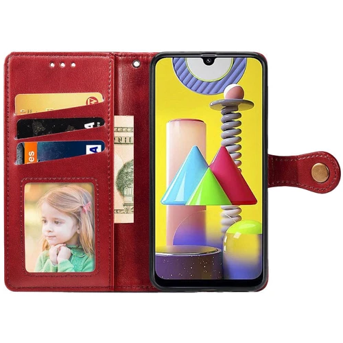 Чехол для телефонов Mobile Case Getman Gallant Red for Xiaomi Redmi Note 11 / Note 11s: Материал искусcтвенная кожа и термополиуретан