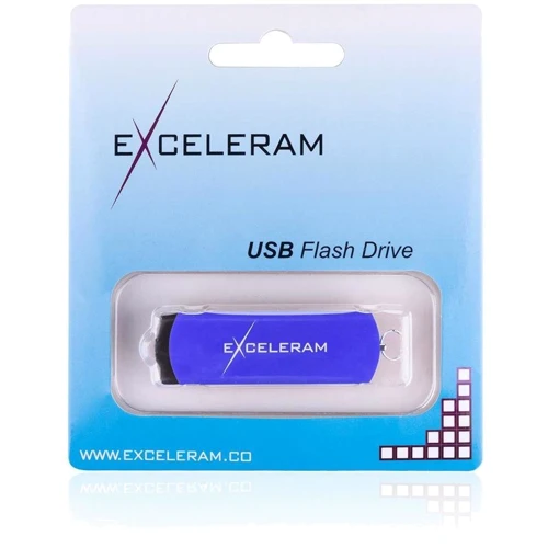 USB-флешка eXceleram 128GB P2 Series USB 3.1 Gen 1 Blue/Black (EXP2U3BLB128) фото 3