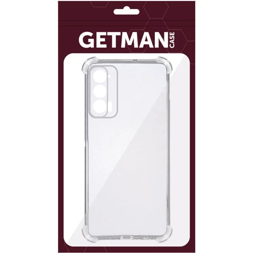 Аксессуар для смартфона TPU Case GETMAN Ease logo Transparent for Motorola Edge 20: Тип накладка на заднюю часть