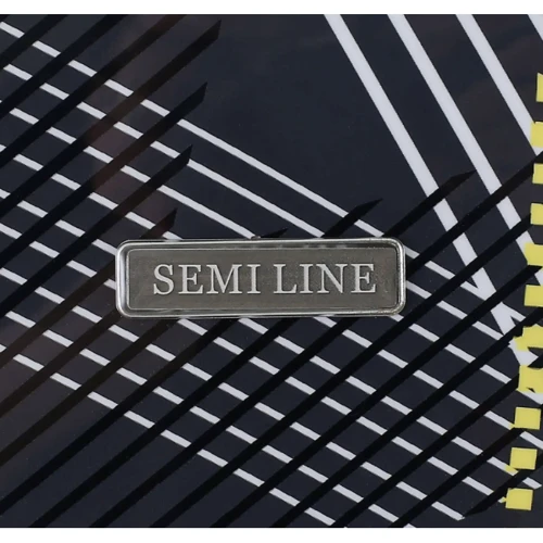 Чемодан Semi Line 24" (S) Black Pattern черный (T5651-2): Стиль Повседневный (Casual)