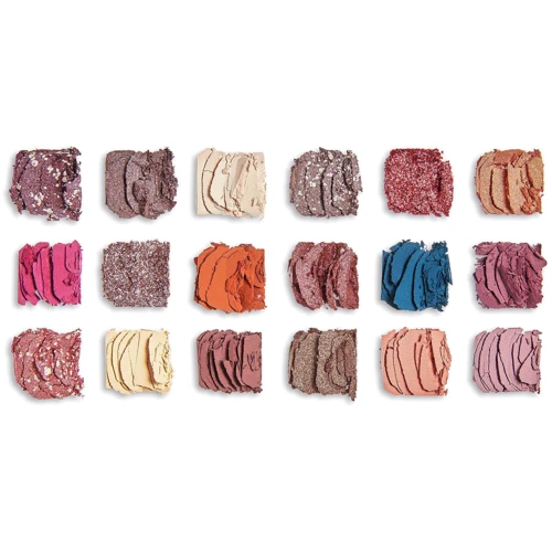 Makeup Revolution PRO New Neutrals Blushed Eyeshadow Palette Тени для век Палитра 18 цветов 18 g фото 4