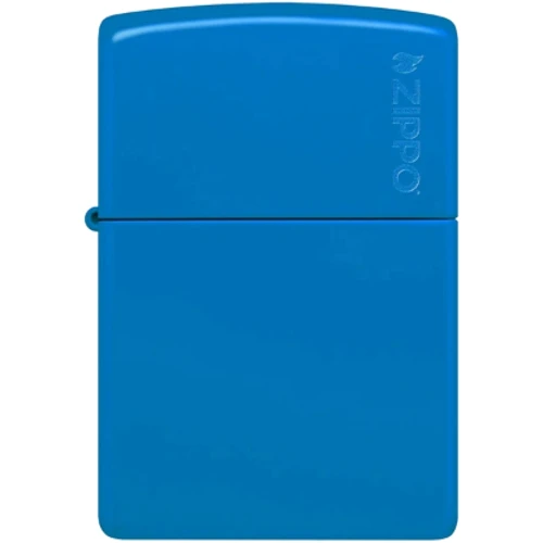 Запальничка Zippo Sky Blue Logo 48628 ZL фото 4