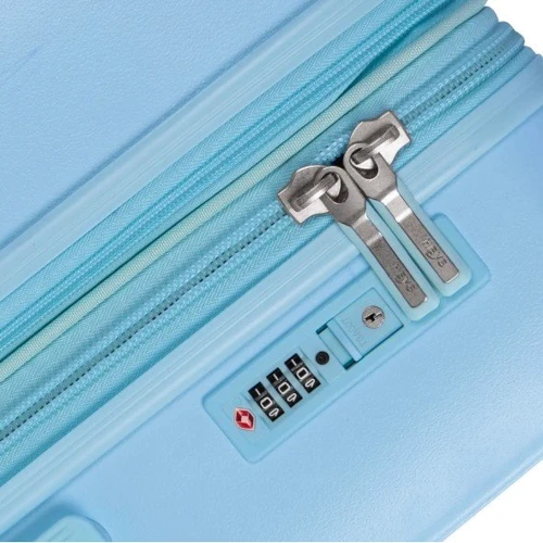 Чемодан Heys Pastel (L) Blue голубой (10155-0004-30)/(10155-0004-S3): Тип ручки Телескопическая ручка, Короткая ручка