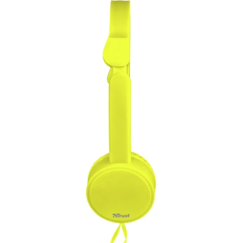 Наушники Trust Nano Foldable Headphones Yellow: Сопротивление наушников (Ом) 32