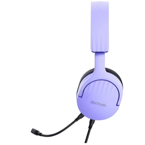 Наушники Trust GXT 489 Fayzo 3.5mm Violet (25301): Дополнительно регулятор громкости, складная конструкция