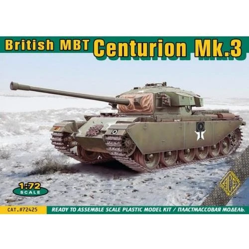 Модель Ace Британский танк Centurion Mk.3 (Корейская война) (ACE72425)