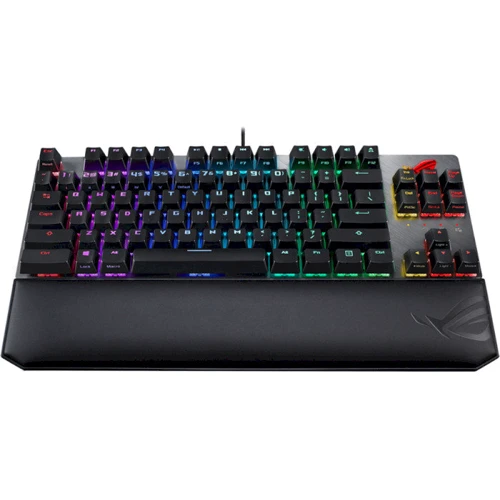 Клавиатура ASUS Strix Scope NX TKL Deluxe RGB Black (90MP00N6-BKRA00): Подключение проводное