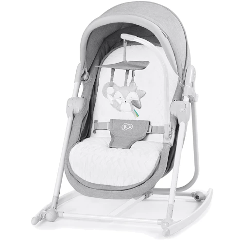Шезлонг-гойдалка 5 в 1 Kinderkraft Unimo 2020 Stone Grey (KKBUNIOGRY000N)