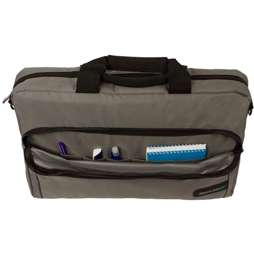 Сумка для ноутбуков Grand-X 15.6'' Grey (SB-129G): Материал нейлон