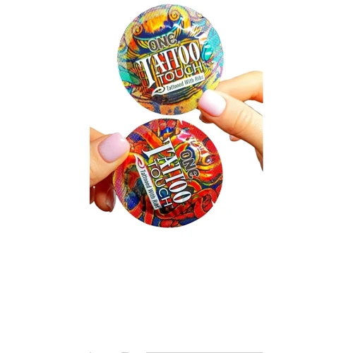 Презервативы ONE Tattoo Touch, 12 шт (подарочная упаковка)