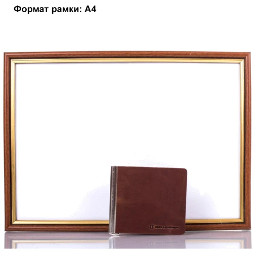 Мужской зажим для денег DNK Leather коричневый (DNK-Spring-clamp-Hcol-N): Материал Натуральная кожа