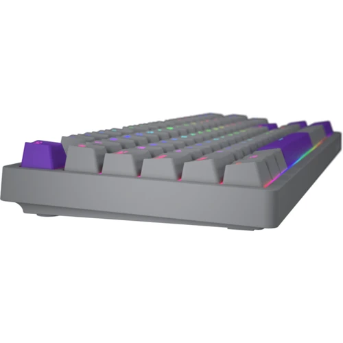 Клавиатура HATOR Rockfall 2 Mecha TKL Autograph Edition Titanium (HTK-526): Количество дополнительных клавиш 12 мультимедийных клавиш