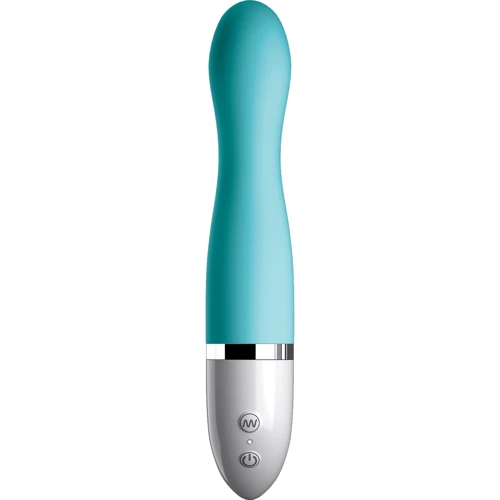 Pipedream Crush Honey Turquoise - вибратор для точки-G, 14х3.8 см
