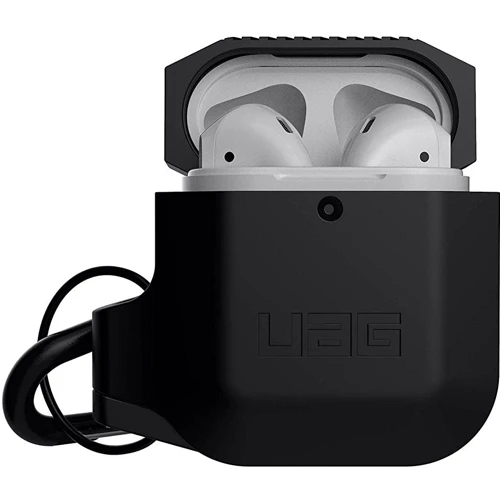Чехол для наушников Urban Armor Gear UAG Silicone Case Black/Black (10185E114040) for Apple AirPods 1/2: Тип Чехол