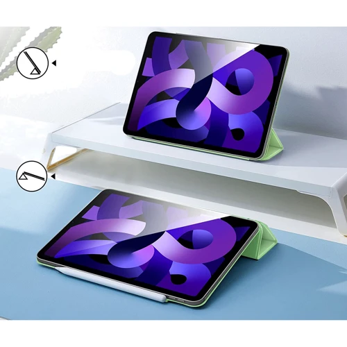 Аксесуар для iPad BeCover Magnetic Case Green for iPad 10.9 (2022 / 2024) / iPad 11 2025 (708534): Матеріал штучна шкіра