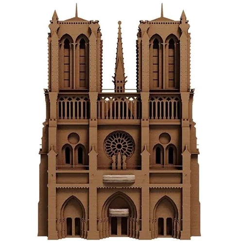 Картонний конструктор Cartonic 3D Puzzle NOTRE-DAME DE PARIS: Вид города, страны и архитектурные сооружения
