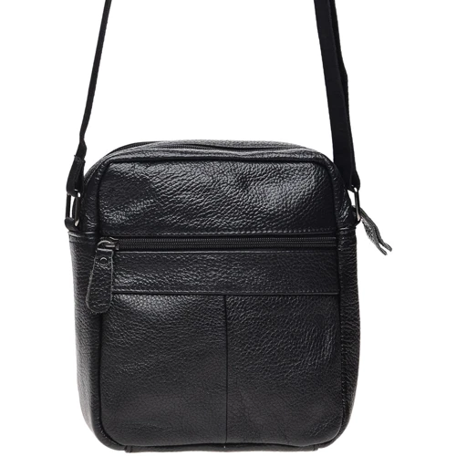 Чоловіча сумка планшет Borsa Leather чорна (K11027-black): Країна виробник Тайвань