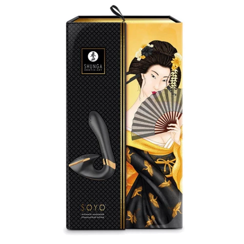 Вибратор Shunga - Soyo Intimate Massager Black