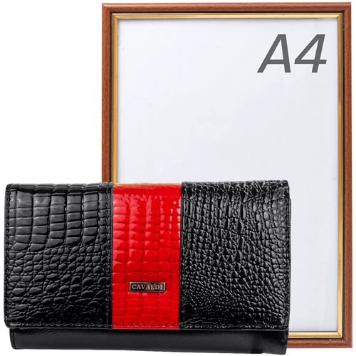 Жіночий гаманець 4U Cavaldi чорний (DNKPX23-1-RS-black): Стать жіночий