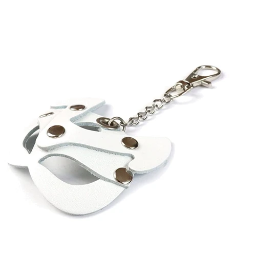 Брелок на карабіні для ключів Art of Sex Kitty (білий)