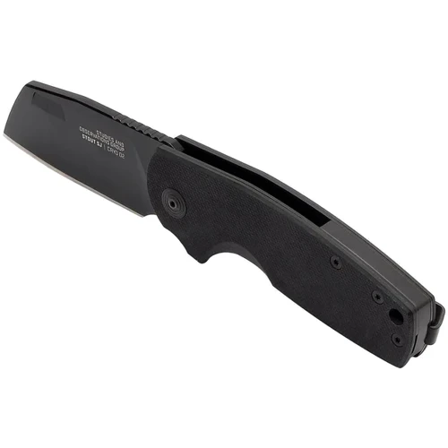 Нож SOG Stout SJ Blackout Cleaver (SOG 16-03-07-57): Система блокировки Есть
