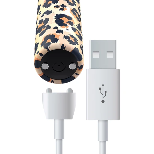 Мощная вибропуля Custom Bullets - Leopard