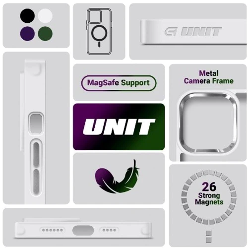 Чехол для iPhone ArmorStandart Unit MagSafe Matte Clear Silver for iPhone 14 Pro (ARM70437): Тип аксессуара чехол