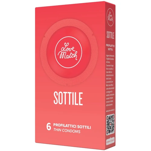 Презервативы Love Match Sottile, 6 шт.